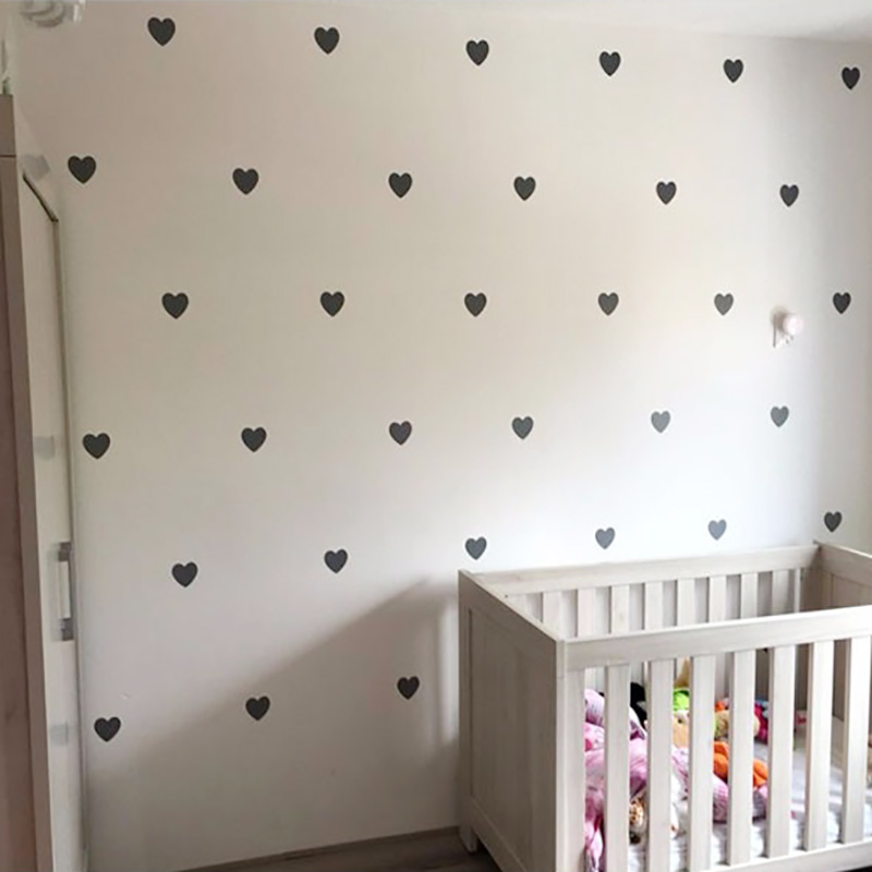 Baby Girl Nursery Quotes - القلب غرفة الطفل ملصقات الزخرفية فتاة