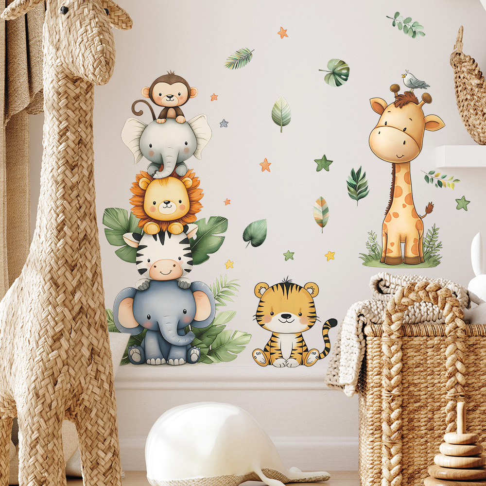 بوهو غابة الحيوانات ملصقات جدا - مراجعة Baby Girl Nursery Quotes وسعره
