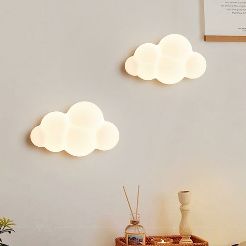 سحابة بيضاء مصابيح الحائط لغرف - مراجعة Baby Nursery Wall Lights وسعره