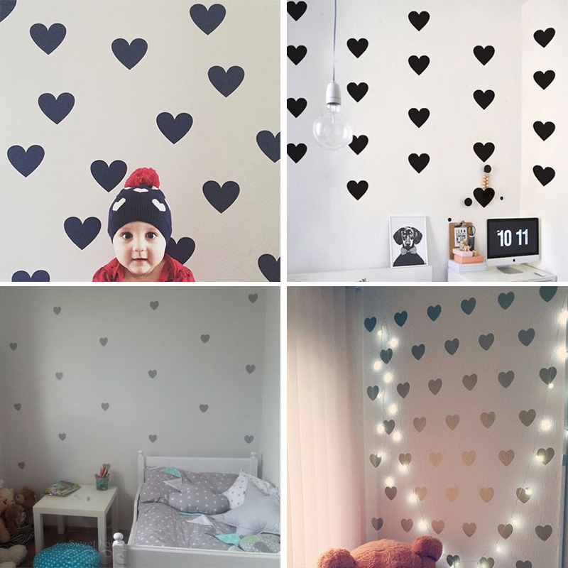 القلب غرفة الطفل ملصقات الزخرف - مراجعة Baby Girl Nursery Quotes وسعره