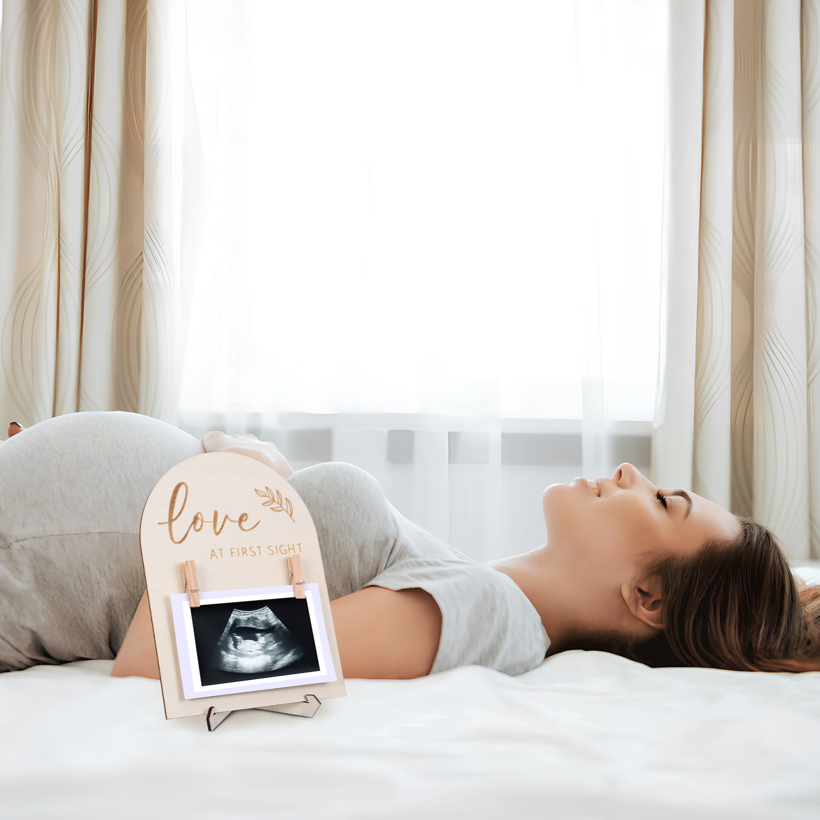 إطار صور خشبي لتزيين طاولة الح - مراجعة Baby Nursery Frames وسعره