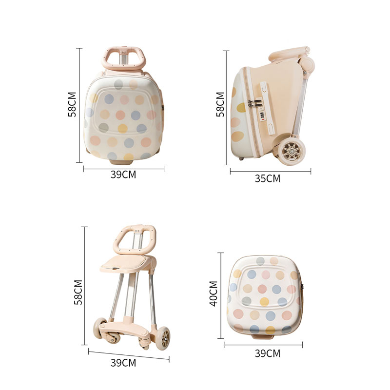 حقيبة سفر للأطفال يمكن ركوبها  - مراجعة Baby Nursery Trolley وسعره